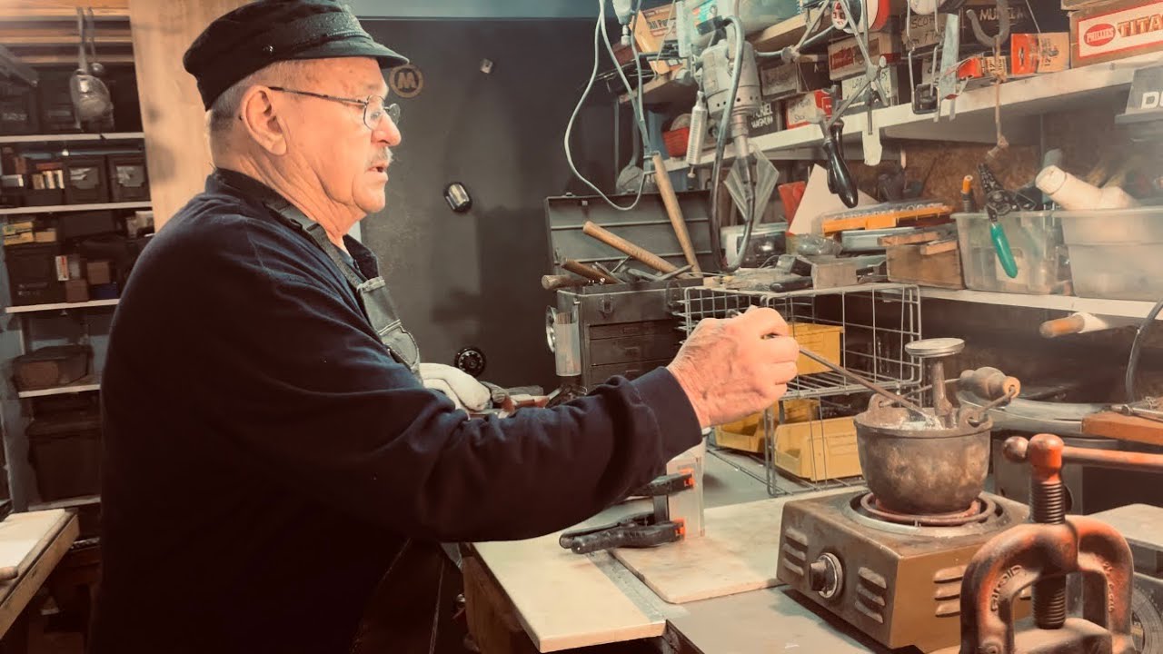 Making Pewter Pipe Tampers & A History of Pewter by Larry Blackett - #buttons4yourbritches