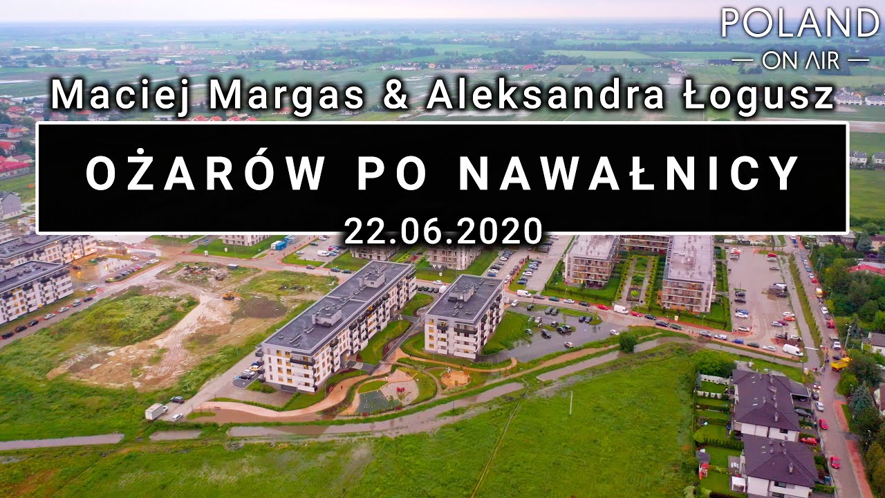 Ożarów Mazowiecki po nawałnicy 22.06.2020 | 4K | POLAND ON AIR by Maciej Margas & Aleksandra Łogusz