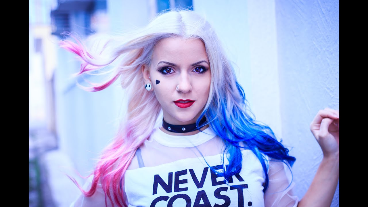 CABELO ARLEQUINA | Platinando no The Hairdresser (Harley Quinn)