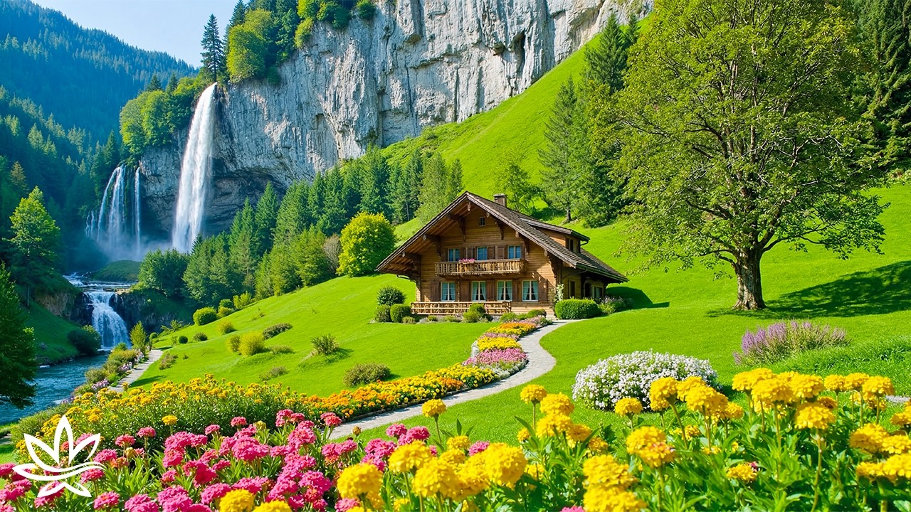 Нежная расслабляющая музыка 🌿 Прекратите слишком много думать, снимите стресс и тревогу 🌿 Спокойна