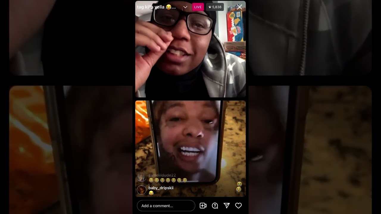 Vonoff1700 instagram live vs King Yella , nolimit kyro