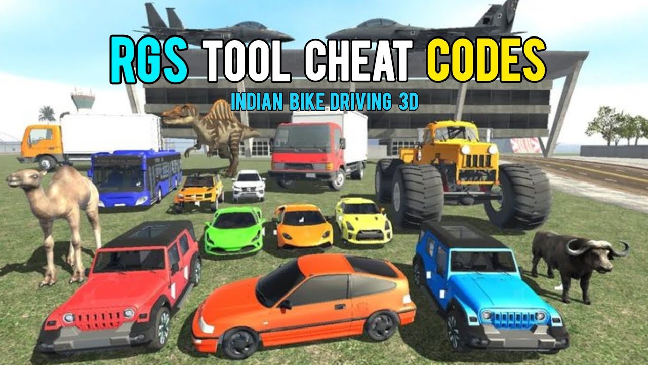 Indian bike driving 3d rgs tool all cheat codes | #4   | gameplay video 