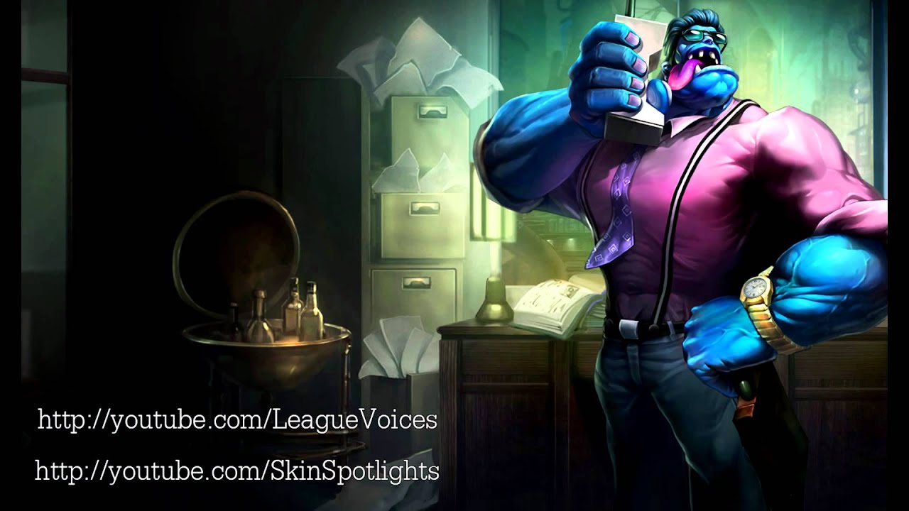 CEO 문도 (Corporate Mundo) Voice - 한국어 (Korean) - League of Legends