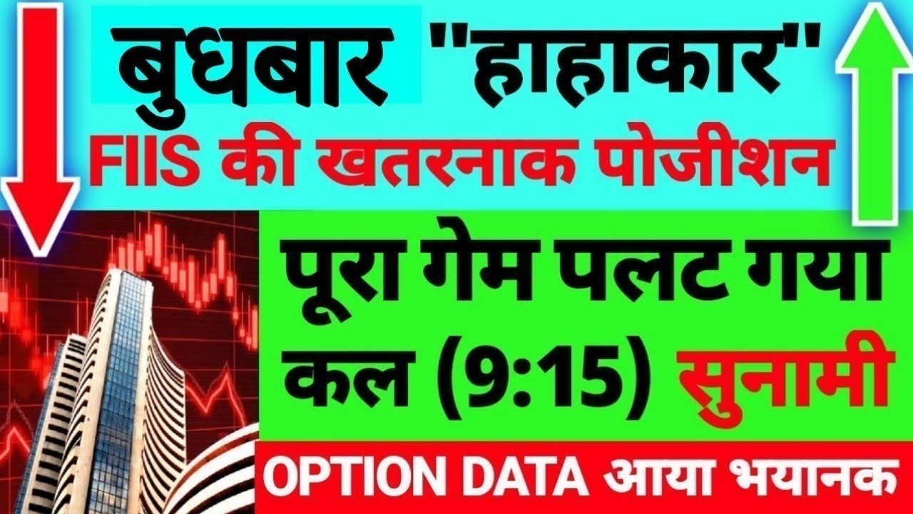 700 Point Storm 🔥 FII Data | Tomorrow's Market Prediction | Nifty Prediction | Bank Nifty Tomorrow
