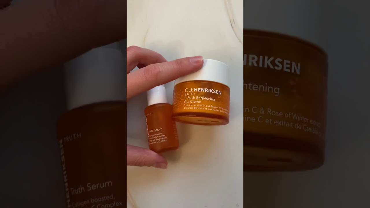 OLEHENRIKSEN TRUTH обзор на крем и сыворотку