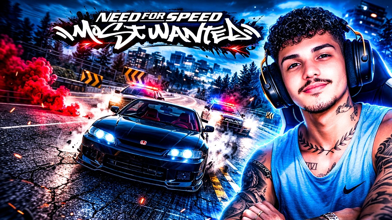 PRIMEIRA CORRIDA EM MODO PEDÁGIO - NEED FOR SPEED MOST WANTED #05
