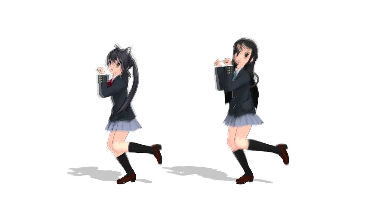 MMD K-On Nyan Nyan