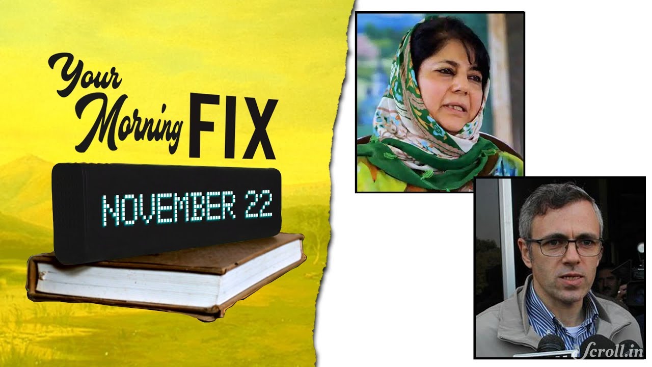 Your Morning Fix: PDP-Congress-NC bid to form government fails, as J&K governor dissolves Assembly