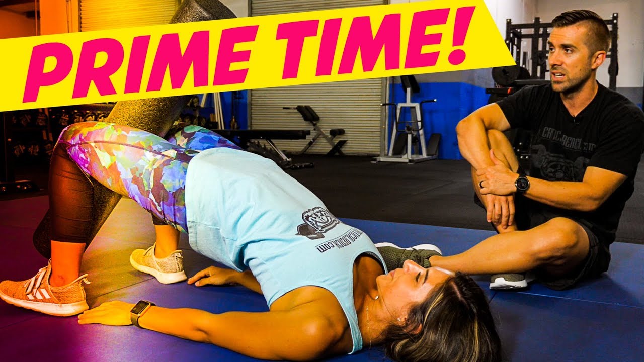 How to PRIME YOUR INNER THIGH Muscles // 2 Adductor Activation Exercises