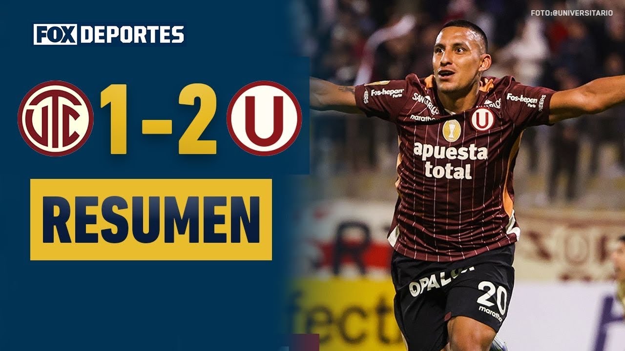 😤😎 UNIVERSITARIO Y UN TRIUNFO AGÓNICO | UTC 1-2 Universitario | HIGHLIGHTS | Liga 1 Perú