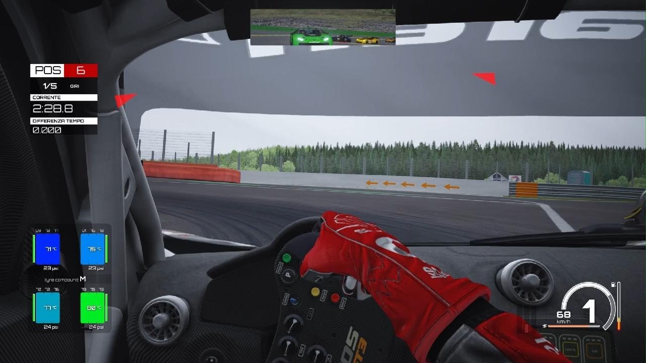Assetto Corsa:McLaren 650 S : Podio a SPA
