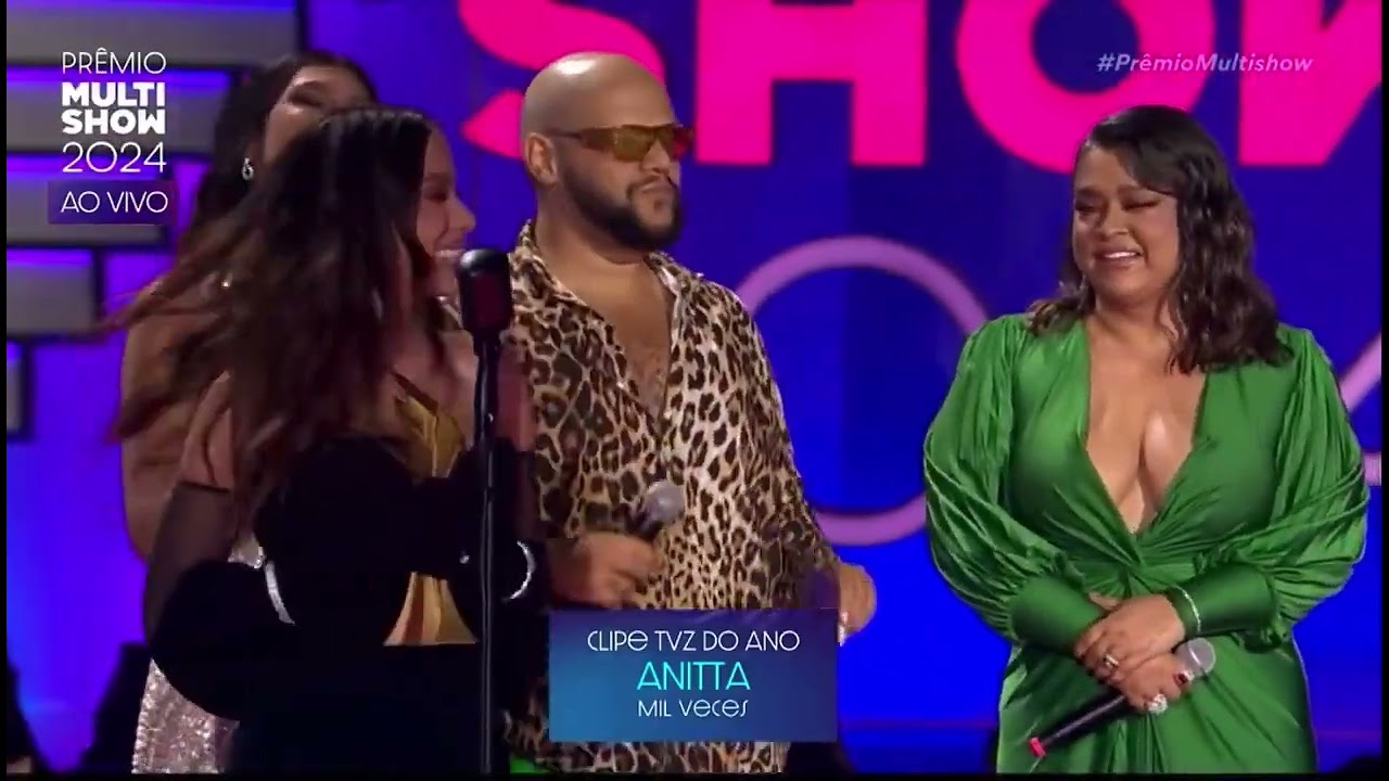 ANITTA • PRÊMIO (CLIPE TVZ DO ANO) MULTISHOW 2024 