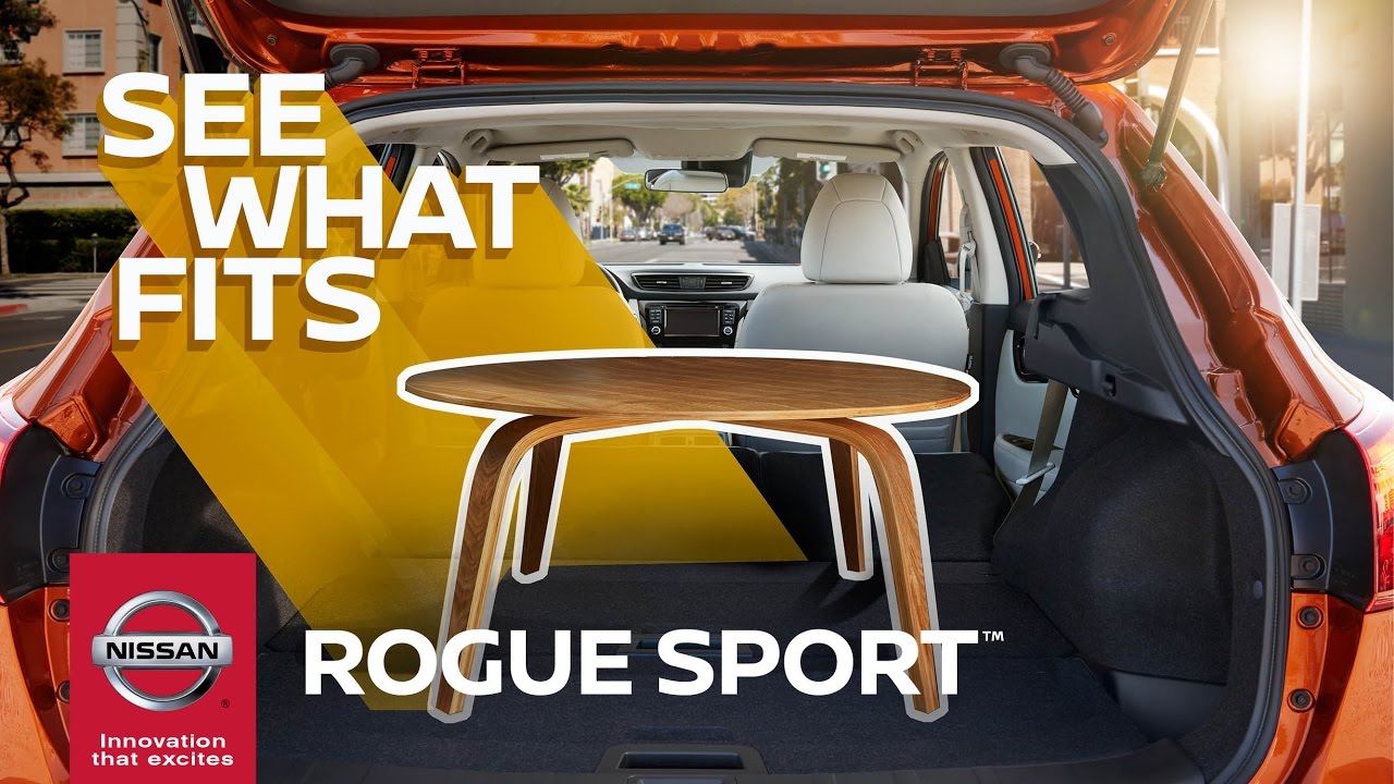 2017 Nissan Rogue Sport Flexible Cargo Lets You Be Spontaneous