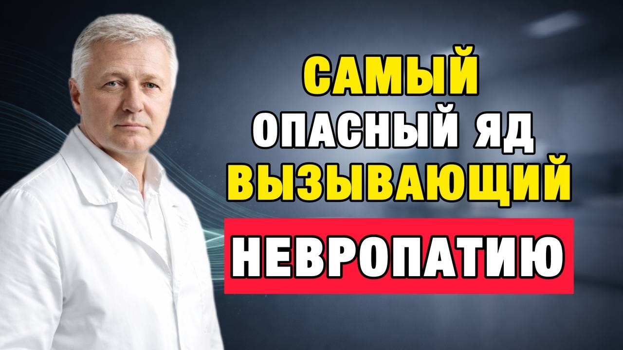 Вы сталкиваетесь с этим ядом каждый день — он разрушает нервную систему