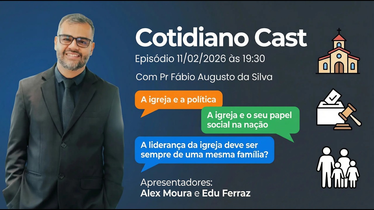 Cotidiano Cast Pr Fábio Augusto da Silva