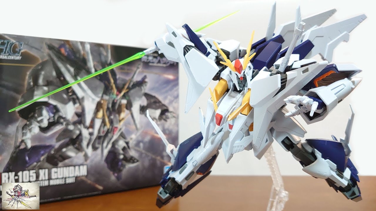 （ついにHGでクスィーガンダムが登場！大ボリュームの本体！アクションポーズもしっかり決まる！）HGUC 1/144 Ξガンダム　レビュー
