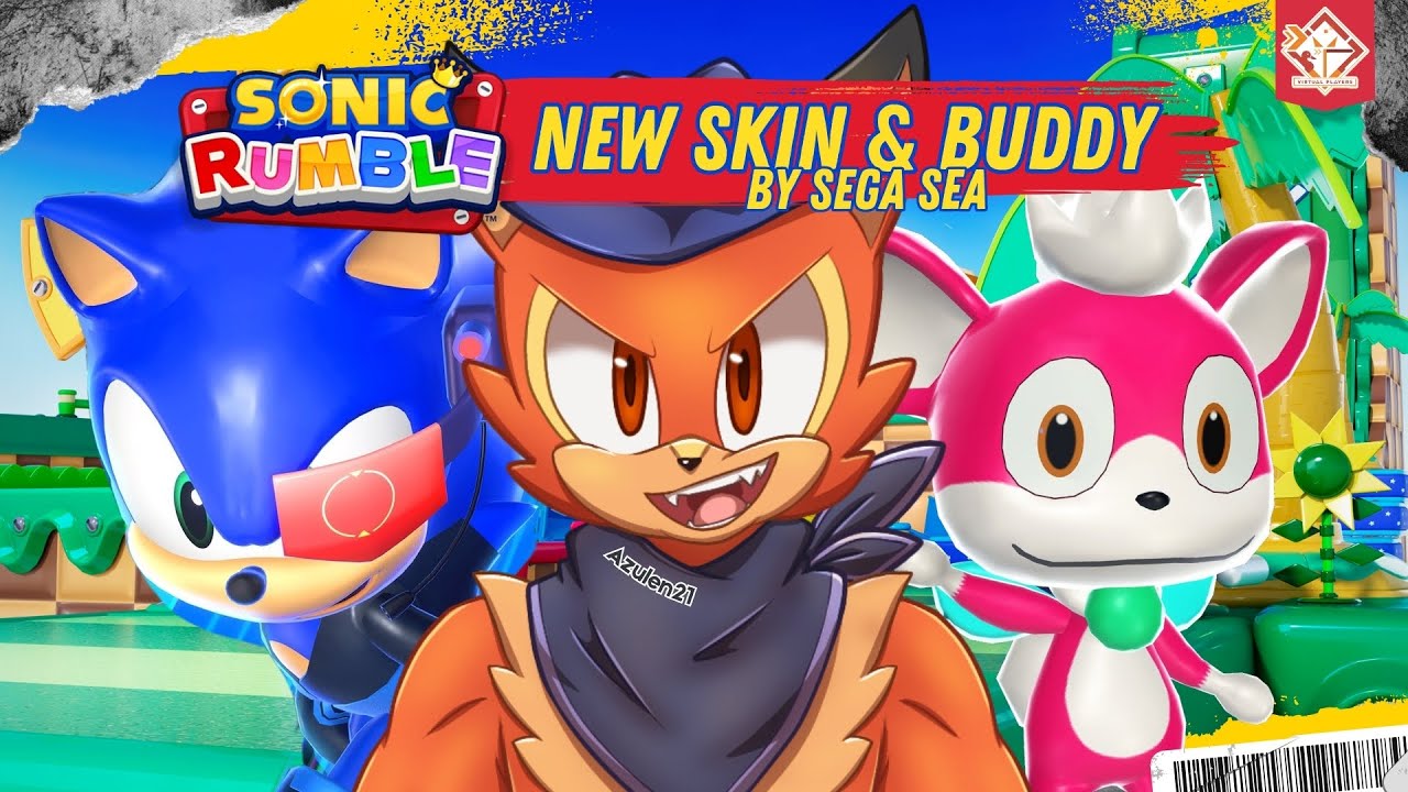 SONIC RUMBLE - STEALTH SUIT SONIC & CHIP from SEGA SEA | Use Code: hazcofox [ Hazco Fox I VPlayers ]