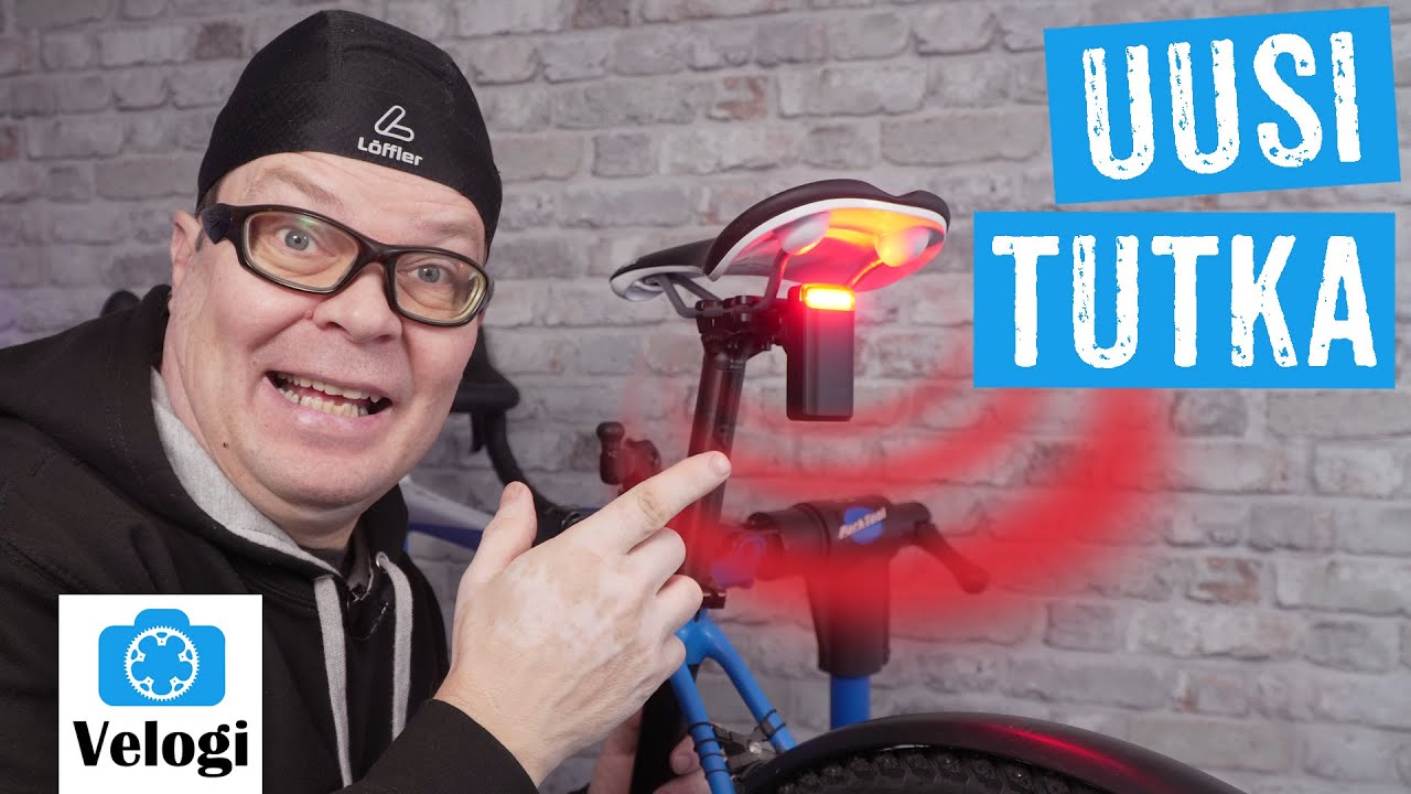 Edullisempi polkupyörän takatutka hyvällä akunkestolla!