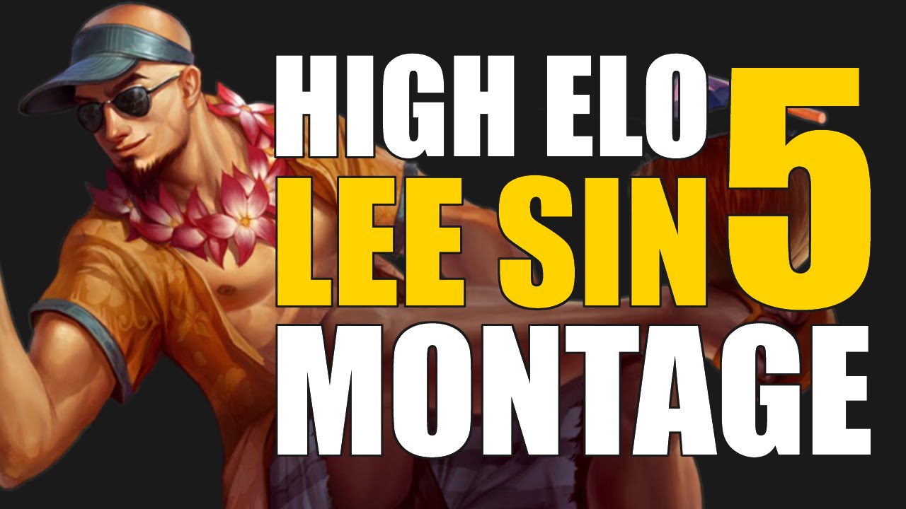 TheDarkTongo High Elo Lee Sin Montage 5 - Best LoL Plays