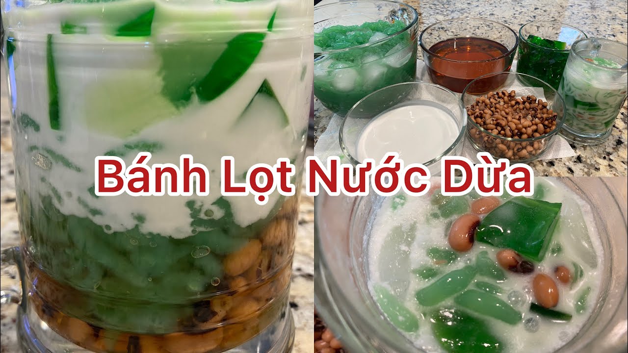 Bánh Lọt Lá Dứa  Món Ngon Không Cần Bí Quyết  Làm Một Lần Thành Công