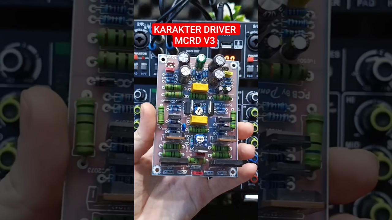 KARAKTER DRIVER MCRD V3. #amp #amplifier #elektronikk #sound #glerr #soundsystem #power #dangdut