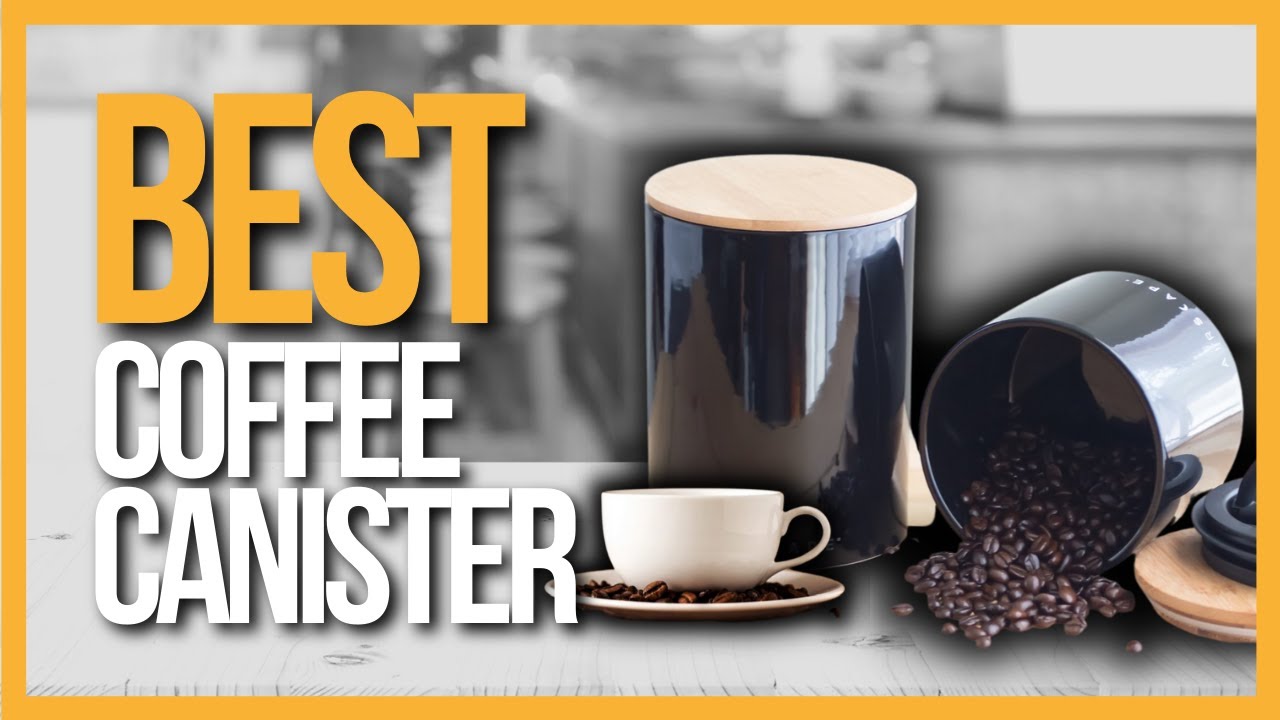 ✅TOP 5 Best Coffee Canisters with Lids | Coffee Canisters review