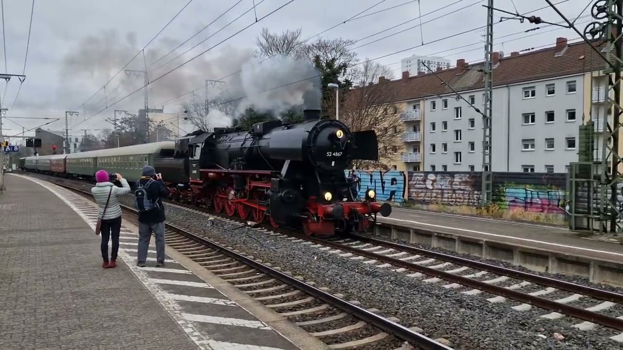 BR52 Historische Eisenbahn Frankfurt, Frankfurt am Main Süd