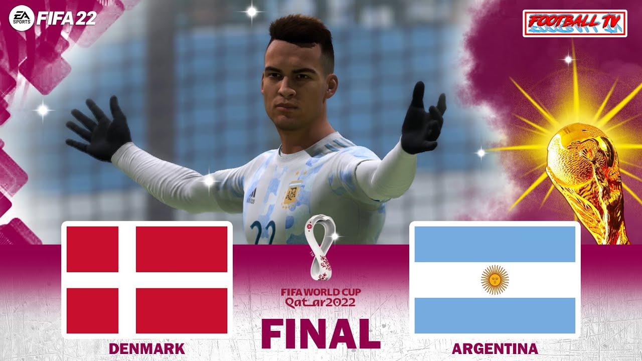 FIFA 22 - DENMARK vs ARGENTINA | FIFA World Cup 2022 Final | Gameplay PC