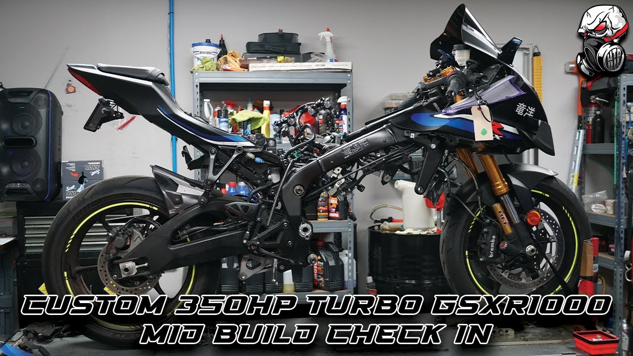 Custom 350HP Turbo GSXR1000 Daily Driver / Mid Build Check In / #HTP x @thatfastguy23