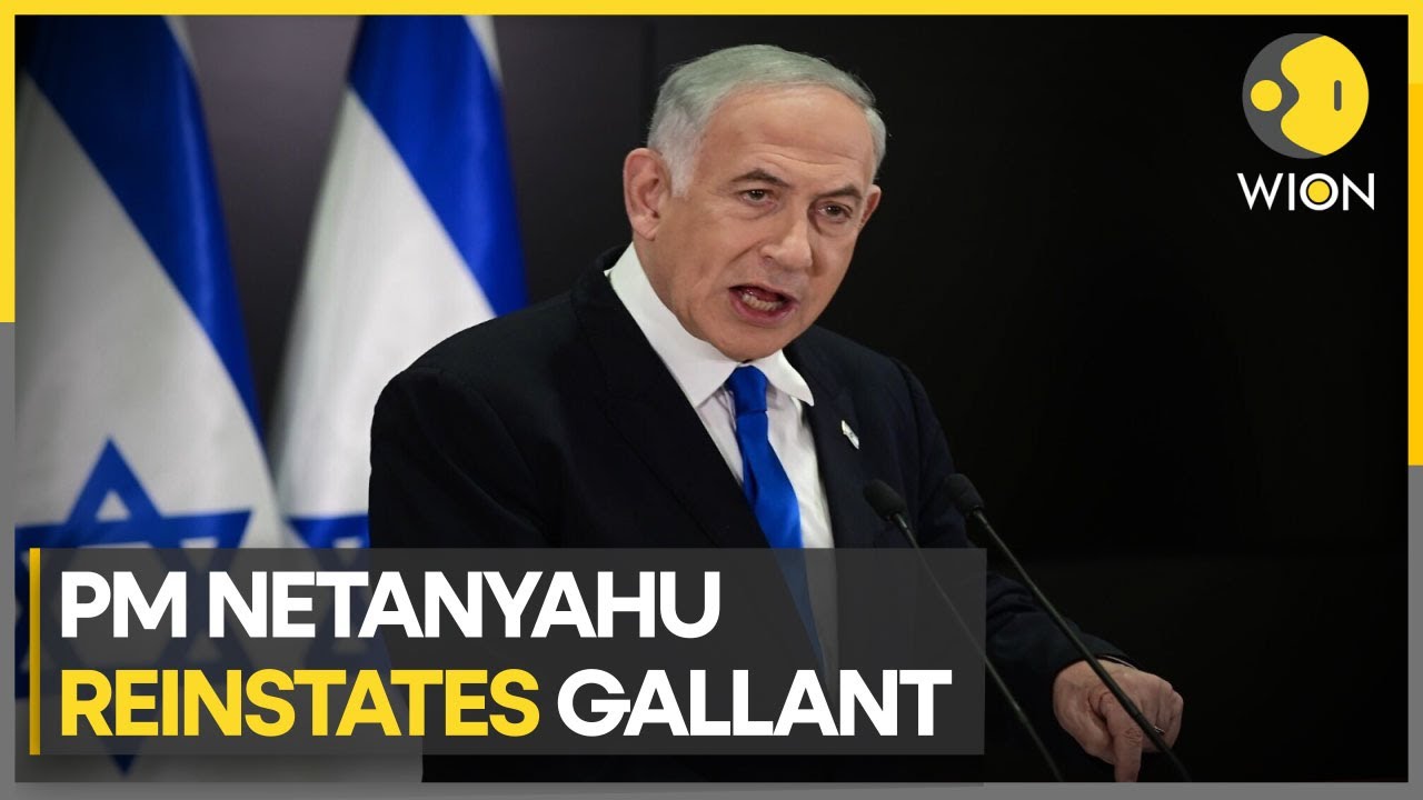 Israel PM Netanyahu reinstates Defence Minister Gallant amid rising security tensions | WION