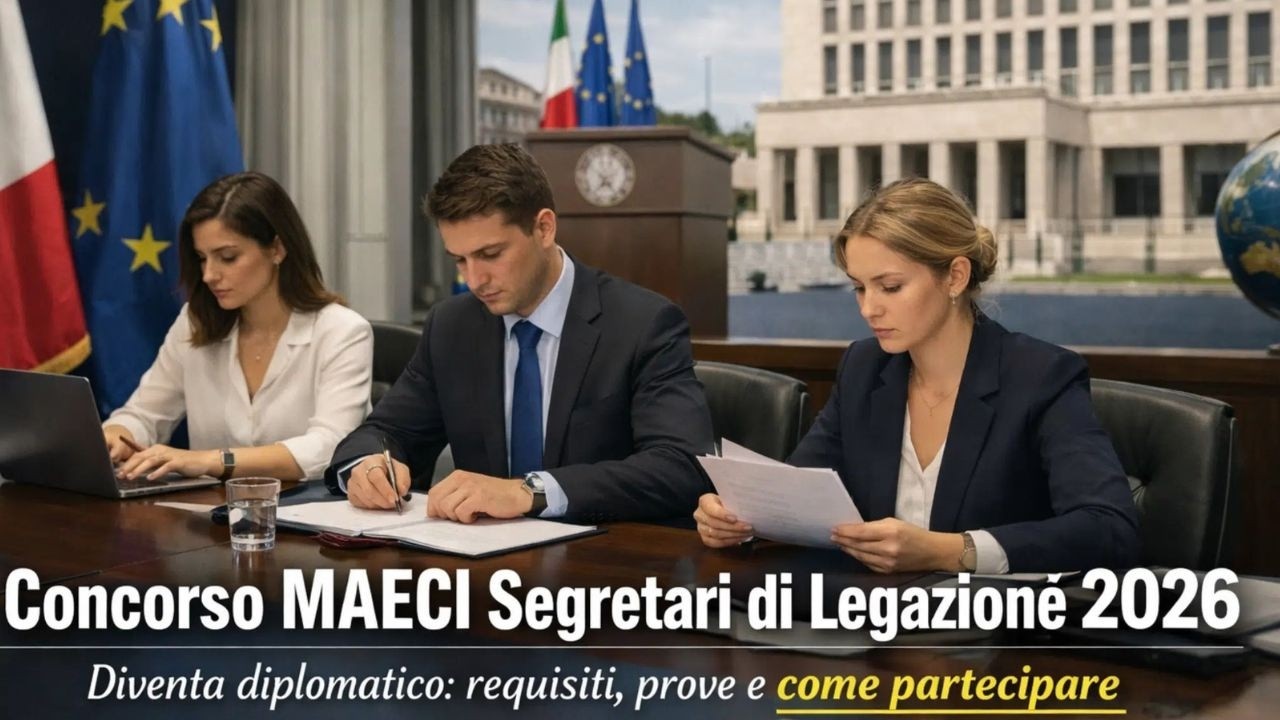 Concorso Diplomatico 2026: 35 Posti Aperti a TUTTE le Lauree | Bando, Requisiti e Prove