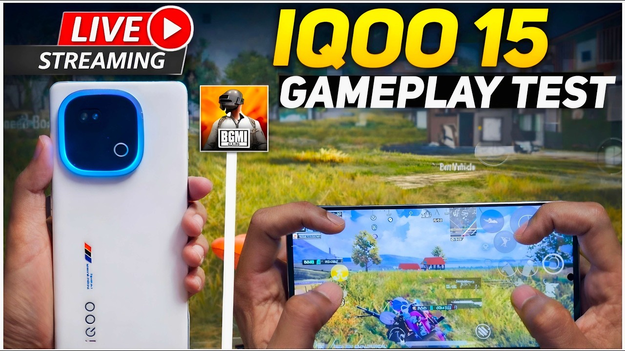 🔴 BGMI LIVE INDIA 🇮🇳 | iQOO 15 120FPS Smooth + Extreme