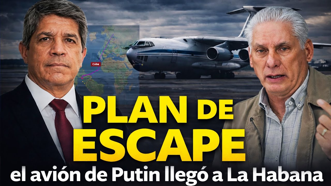 URGENTE 🚨 AVION DE RUSIA LLEGA A CUBA Y EL REGIMEN LO NIEGA TODO!!!