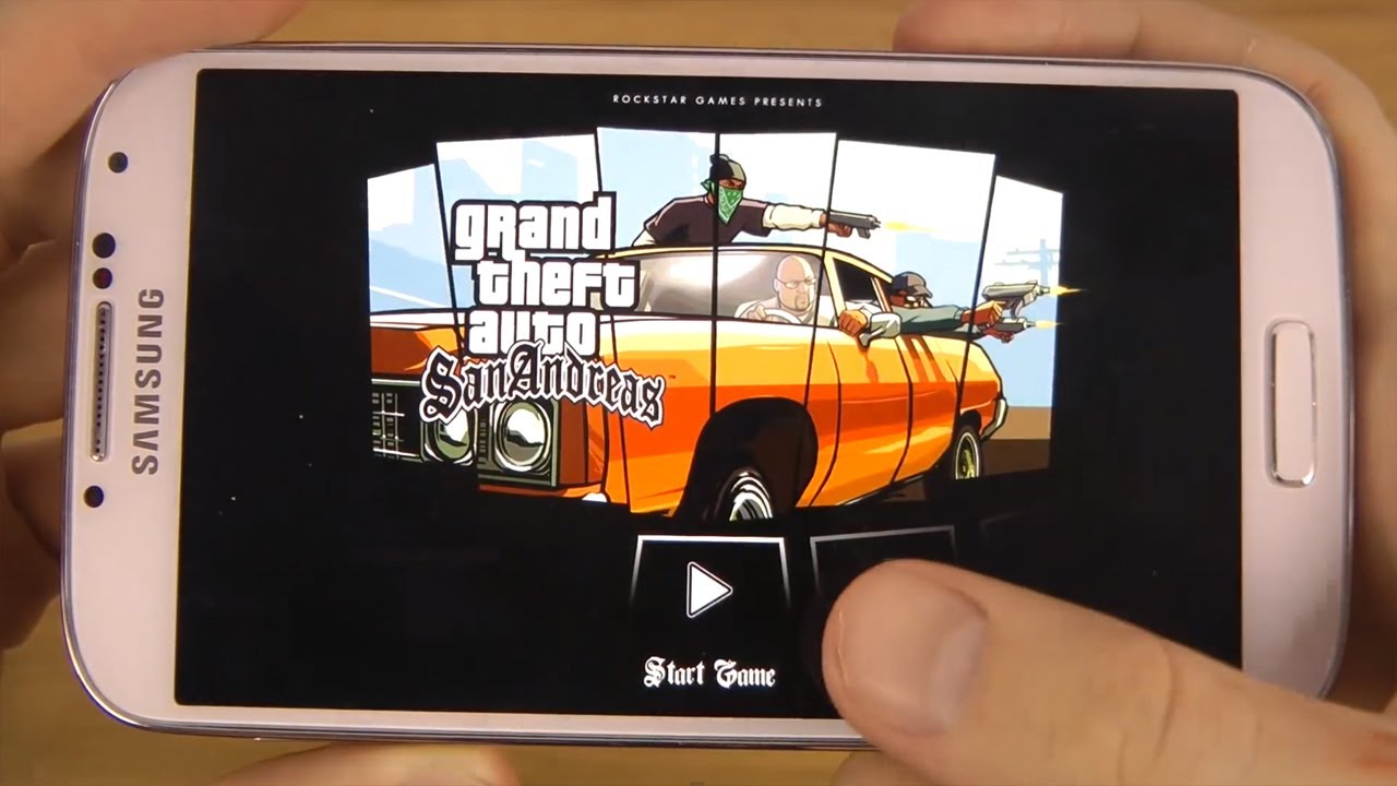 GTA San Andreas Samsung Galaxy S4 Official Android 4.4.2 KitKat Gameplay Test