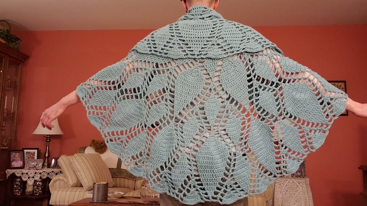 Part 1 - The Manda-Leaf Shawl Crochet Tutorial!