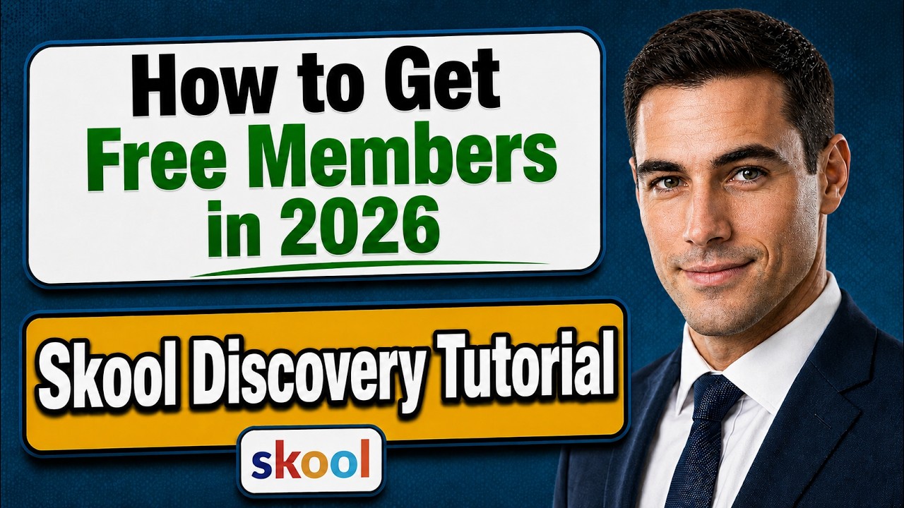 How to Get Free Members on Skool (Discovery Tutorial)