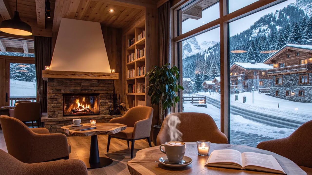 Cozy Jazz Café ☕ Peaceful Ambience to Relax & Unwind