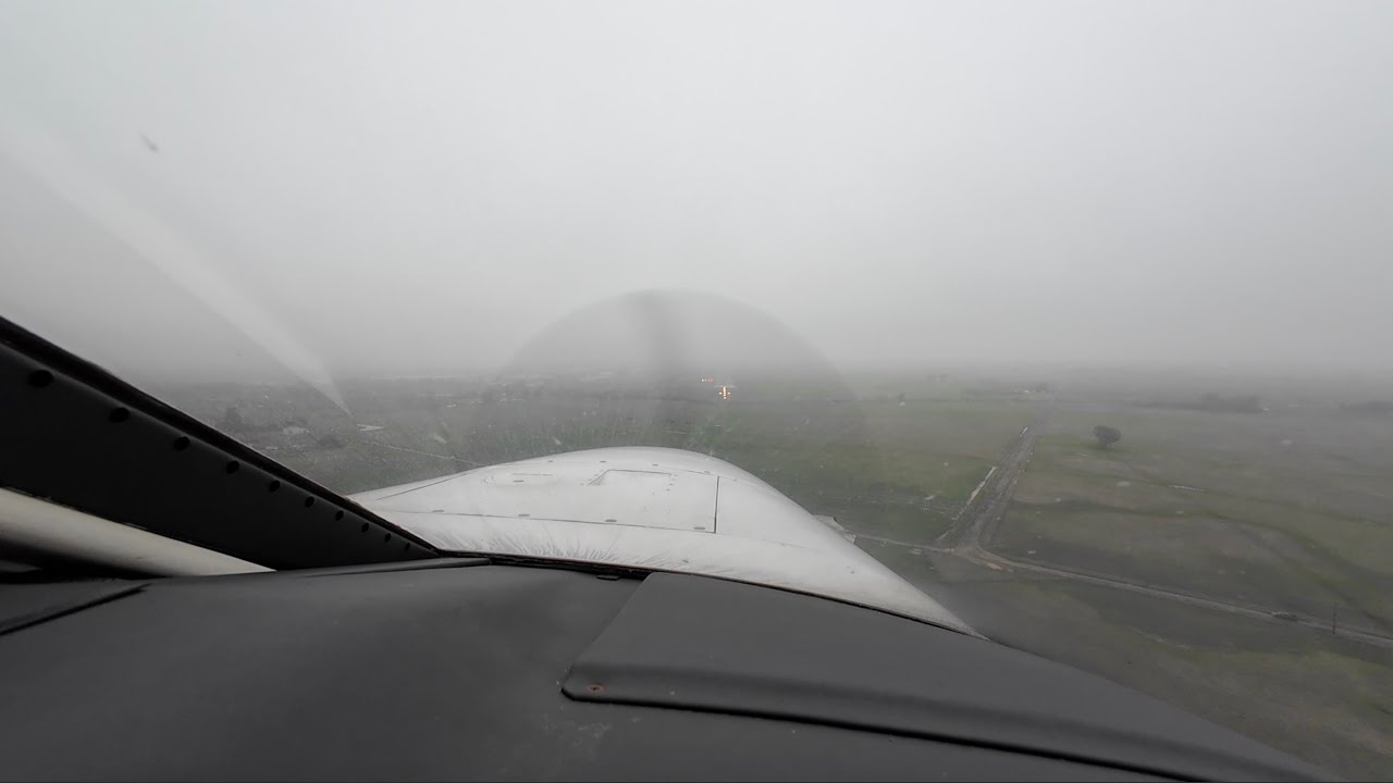 Piper Meridian ILS Approach to (almost) minimums