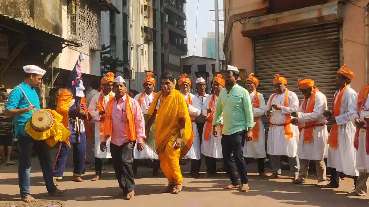 कळझोंडी ग्रामस्थ नमन मंडळ मुंबई रजि./कोकणचे खेळे/फिरते खेळे गिरगांव मुंबई मायानगरीत#नमन#vairalvideo 