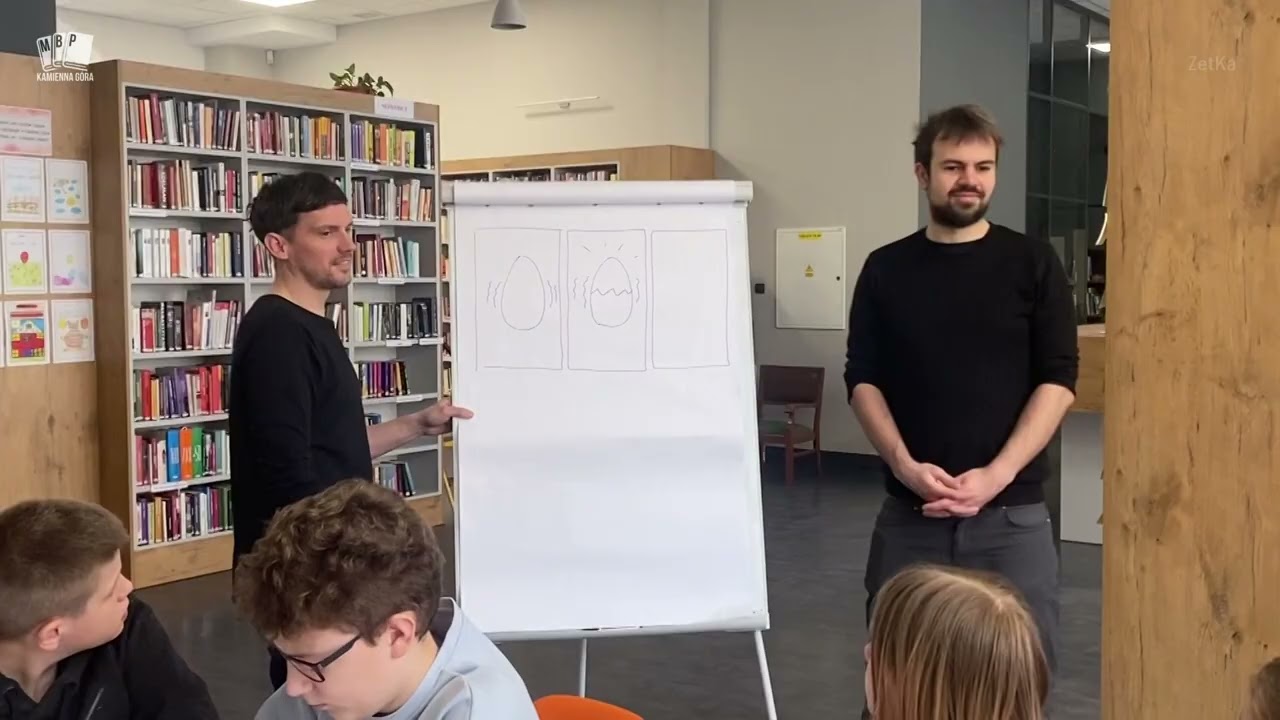 Jagr Legenda - o komiksach w bibliotece   - reportaż