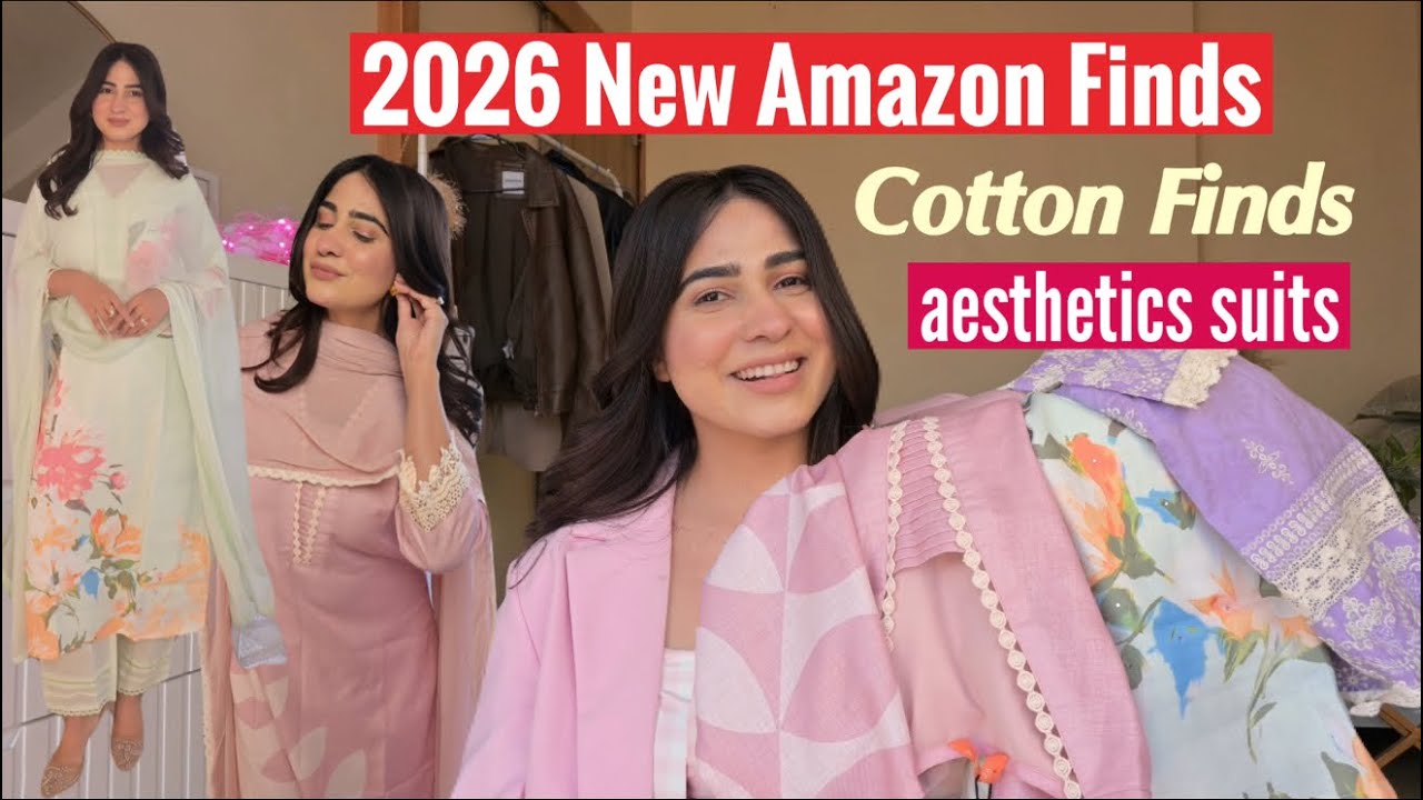 New Cotton suits from amazon #latest 