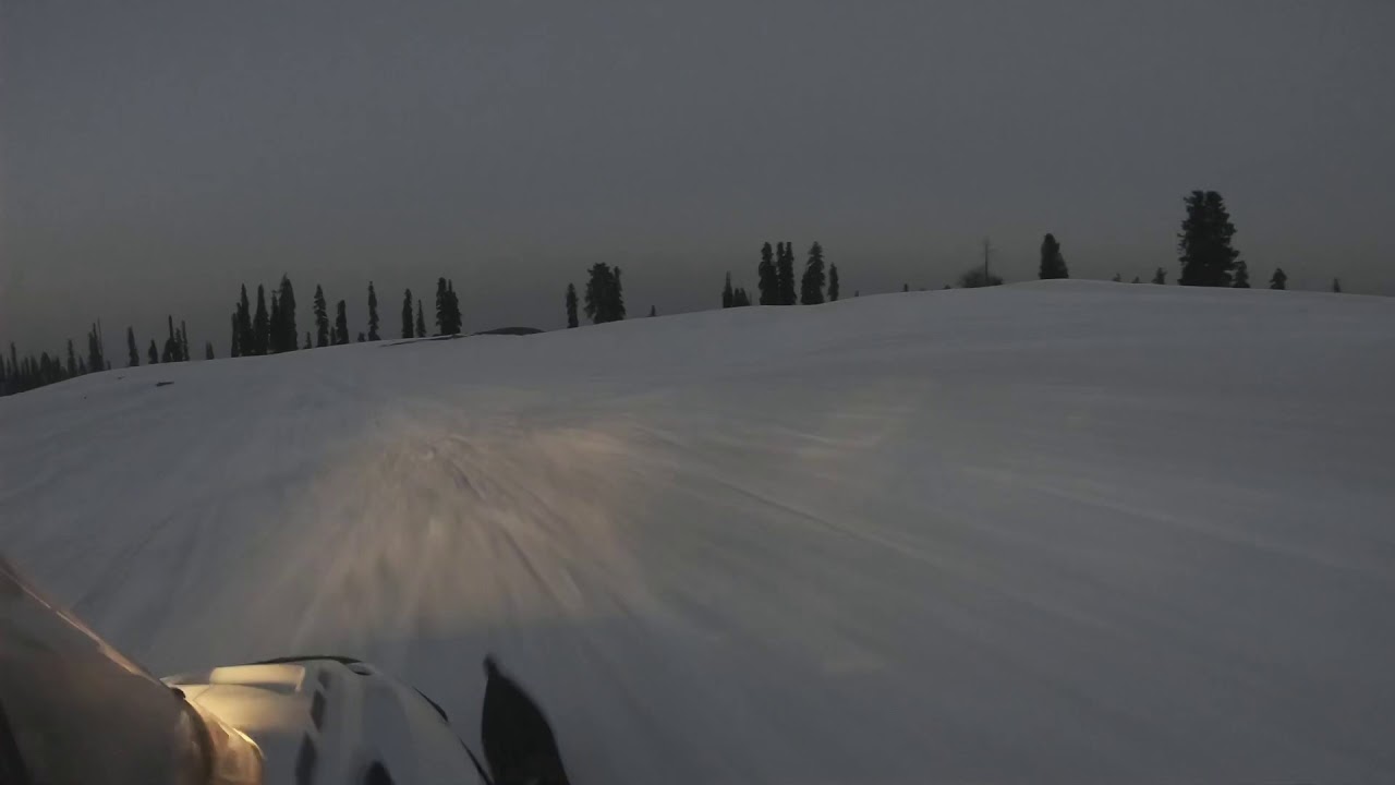 SnowMobile Fun Gulmarg Kashmir 2018
