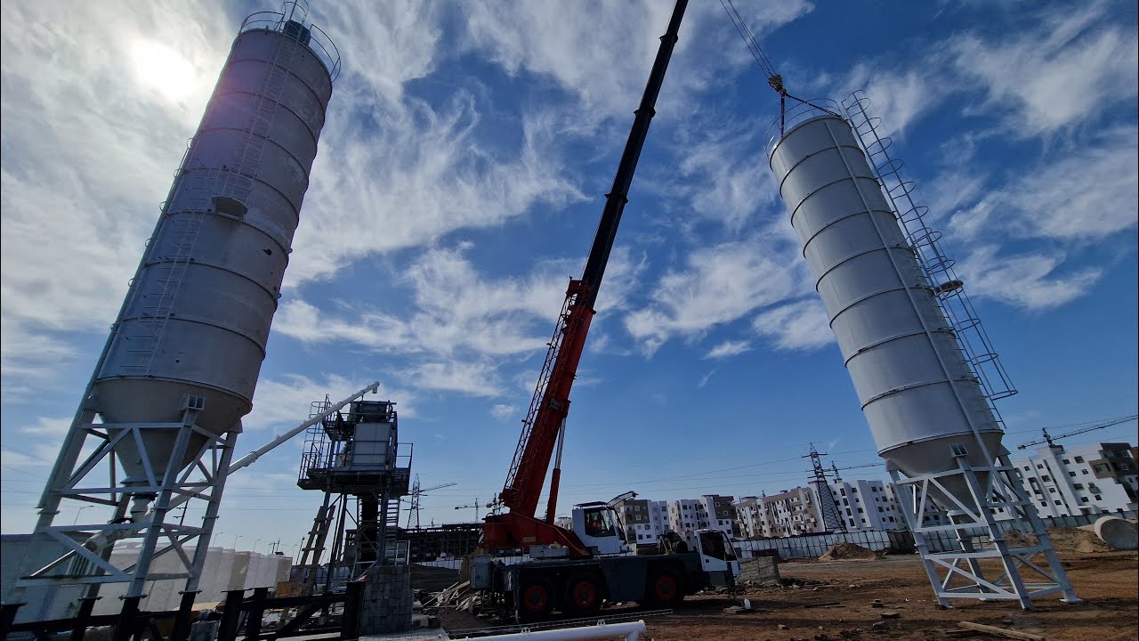 Installation d'une centrale à béton | Montage terminé | Projet Perfect Béton Casablanca | Partie 3