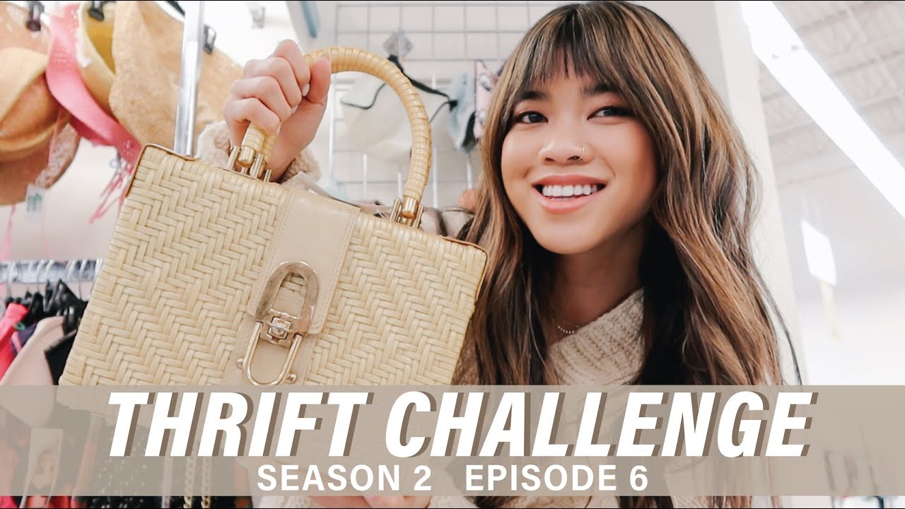 THRIFT WITH ME - SPRING try on haul // byChloeWen THRIFT CHALLENGE - Season 2 E6