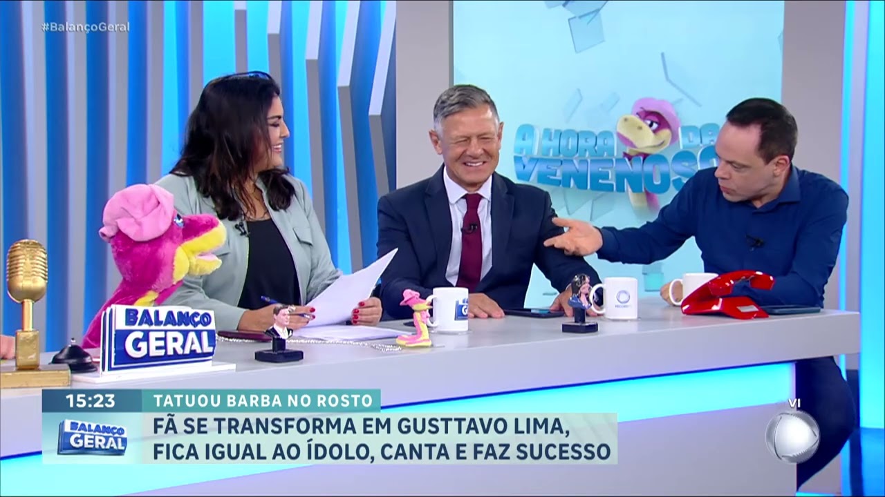 Fã de Gusttavo Lima faz tatuagem para se parecer com o cantor
