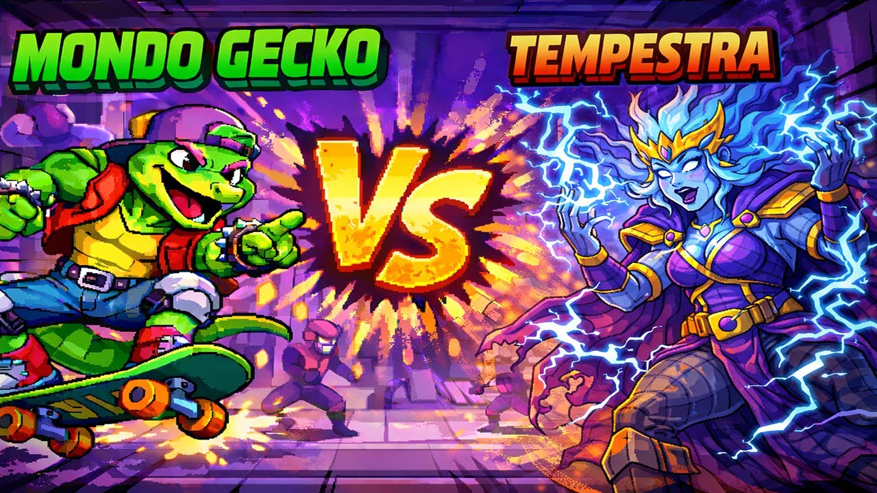 TMNT: SHREDDER'S REVENGE (TEMPESTRA FIGHT) (MONDO GECKO)