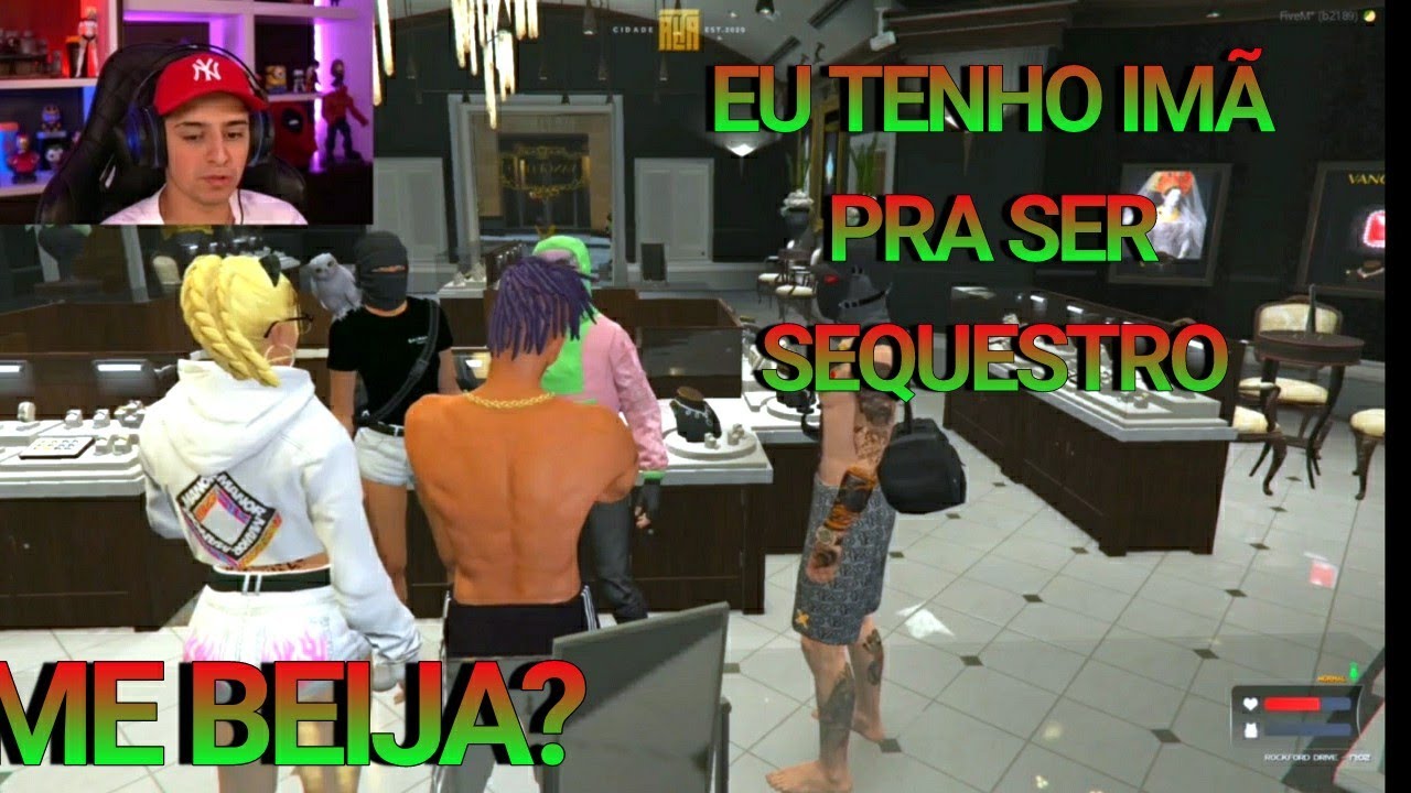 CONNOR SEQUESTRADO E DEU CANTADA NA GATA| GTA RP