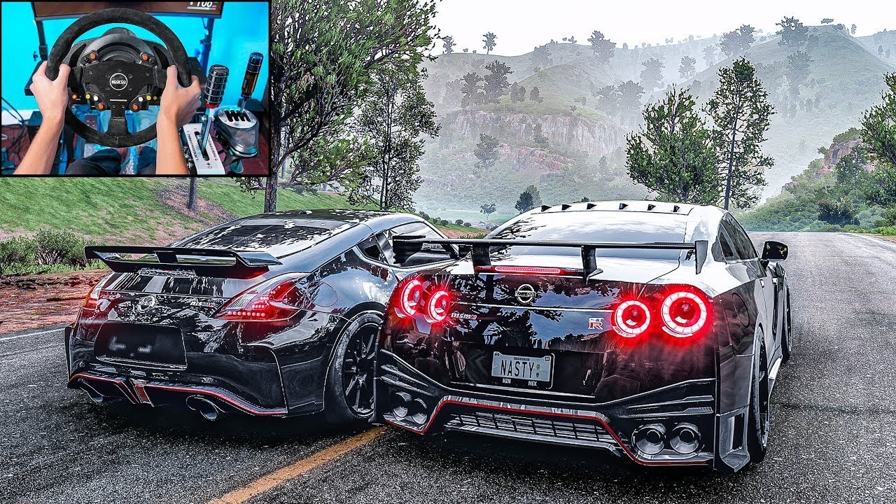 Nissan GTR Nismo & 370Z Nismo CONVOY | Forza Horizon 5 | Thrustmaster TX gameplay