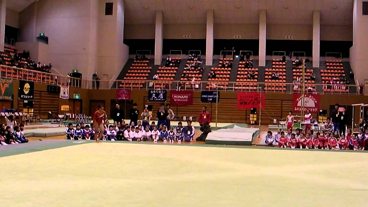 村上茉愛　ゆか演技　関西ジュニア演技会