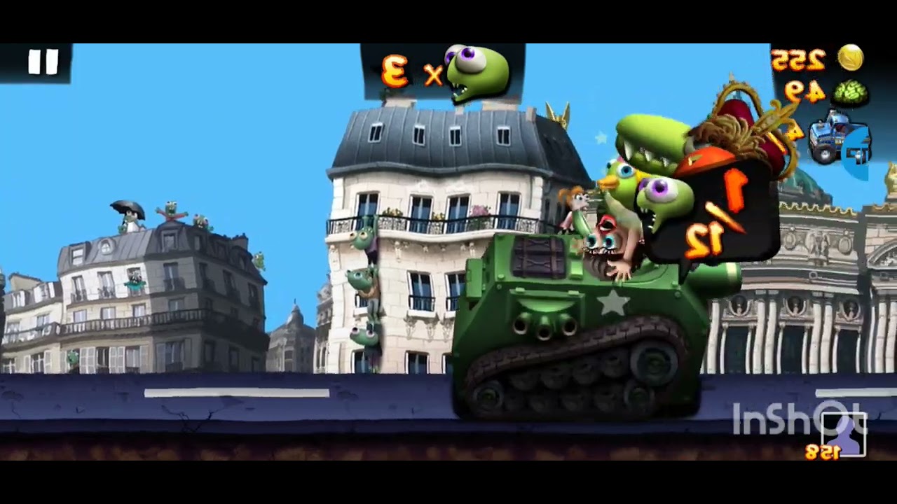 Zombie Tsunami Reverse (72 Level Up)